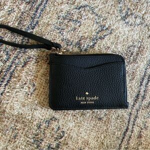 Perfect condition Kate Spade wristlet with key ring